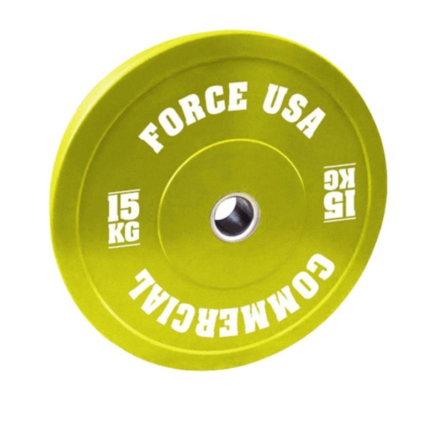 Force USA Pro Grade Coloured Bumper Plates (Sold individually)