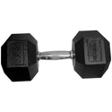 Force USA Rubber Hex Dumbbells - ALL SIZES (Sold individually)