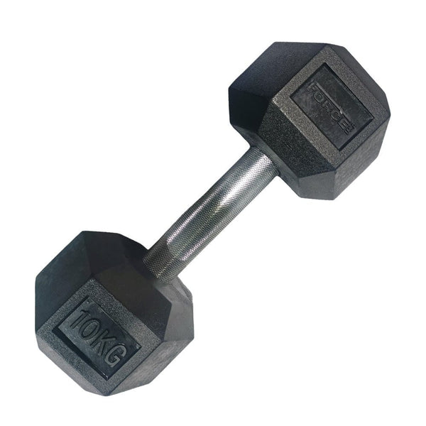 Force USA Straight Handle Hex Dumbbells