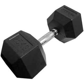 Force USA Rubber Hex Dumbbells - ALL SIZES (Sold individually)